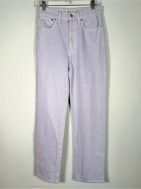 Madewell Women’s NWT Size 25  The Perfect Vintage Straight Jeans 100% Cotton